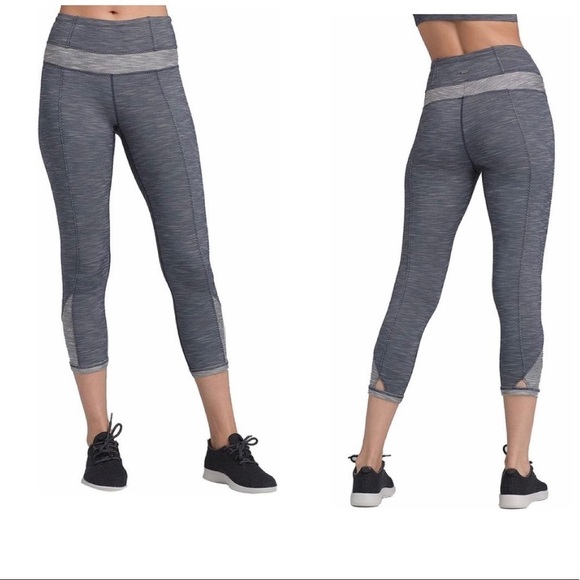 [Prana] Gray Ember Crop Leggings - Picture 6 of 6
